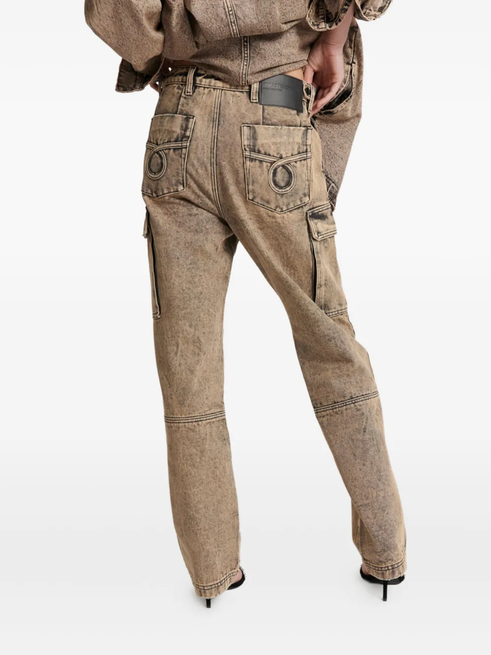 One Teaspoon Cargo Motion Jeans In Brown