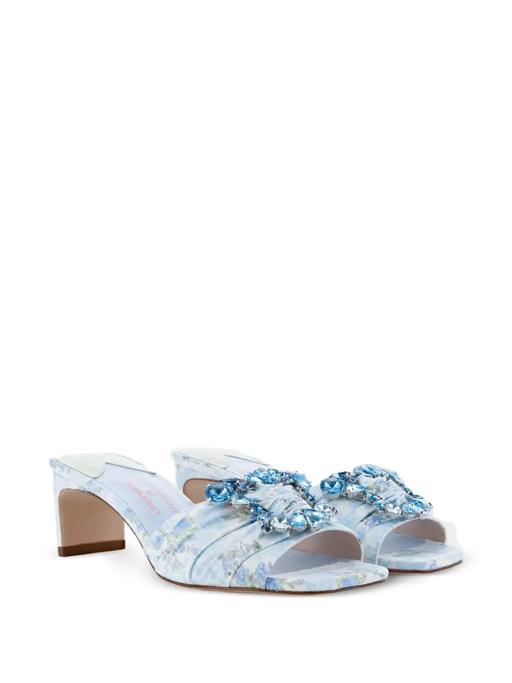 Sophia Webster x LoveShackFancy 50mm heeled sandals | Heeled Sandals | Image 2