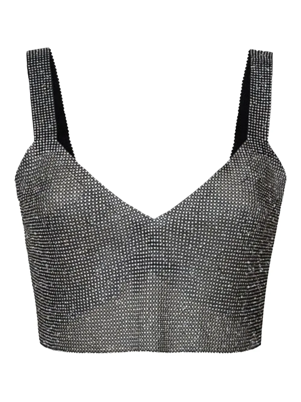 Santa Brands wide-strap milano top - Nero