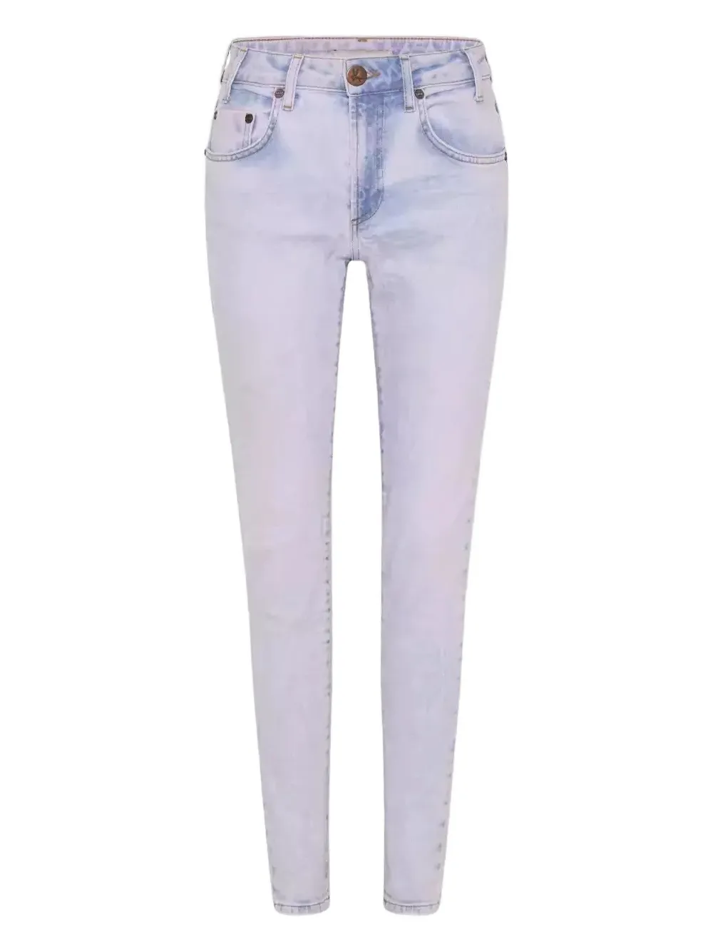 One Teaspoon Freebirds Ii High-waist Jeans In Blue