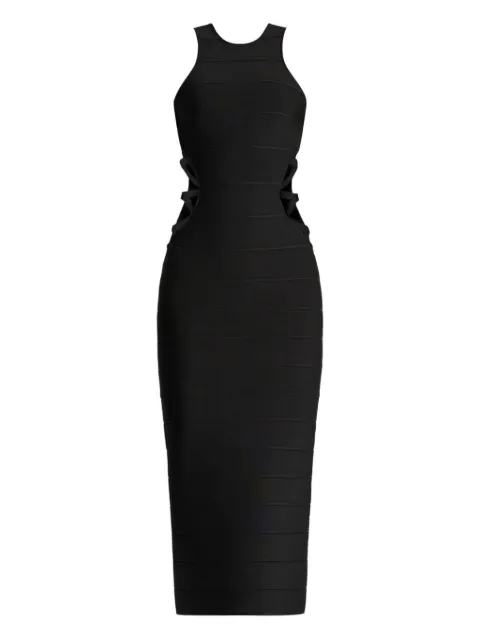 Hervé Léger bandage cut-out midi dress
