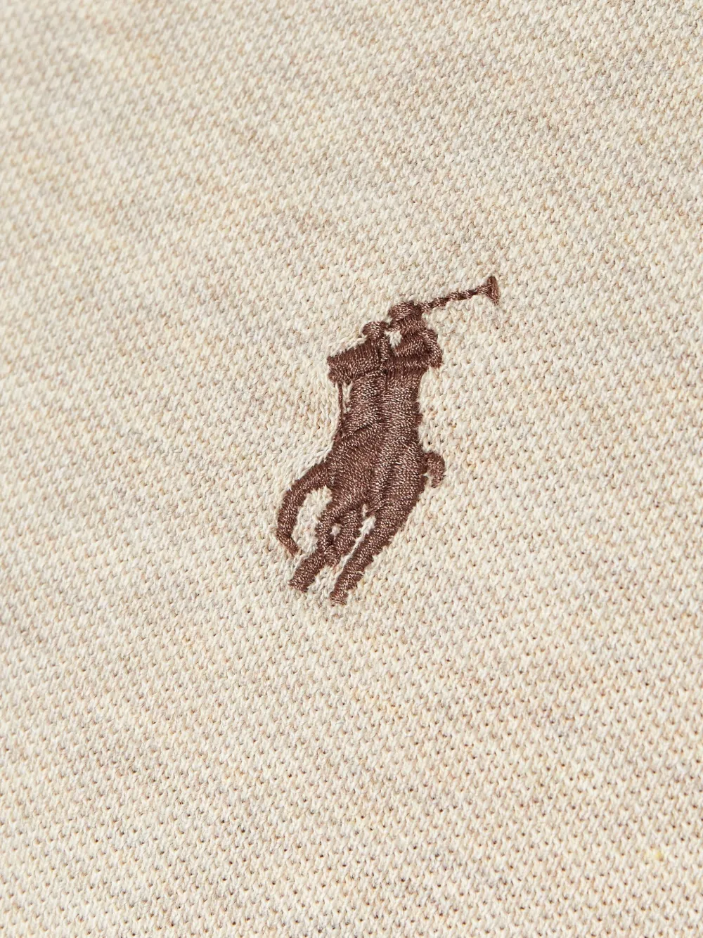 Polo Ralph Lauren Poloshirt met geborduurd logo Beige