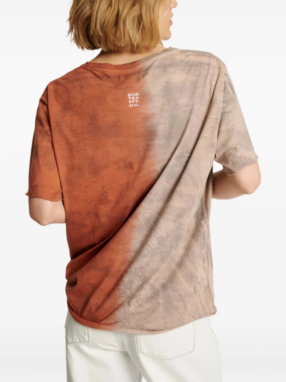  One Teaspoon Printed T-shirt - Brown 