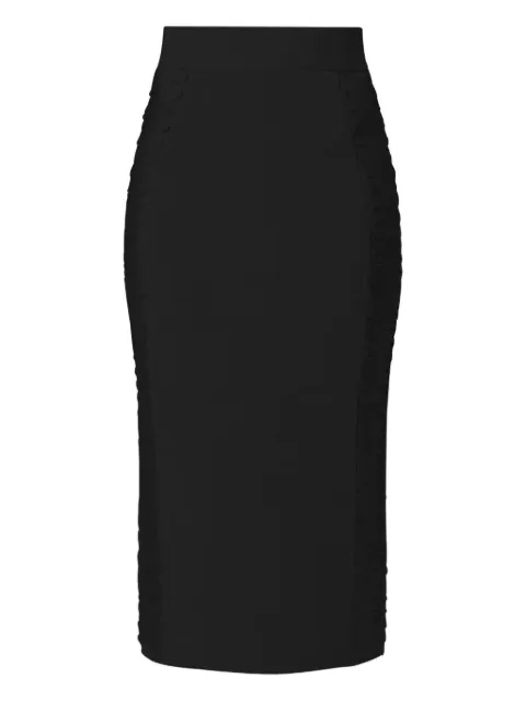 Hervé Léger xLaw Roach midi skirt