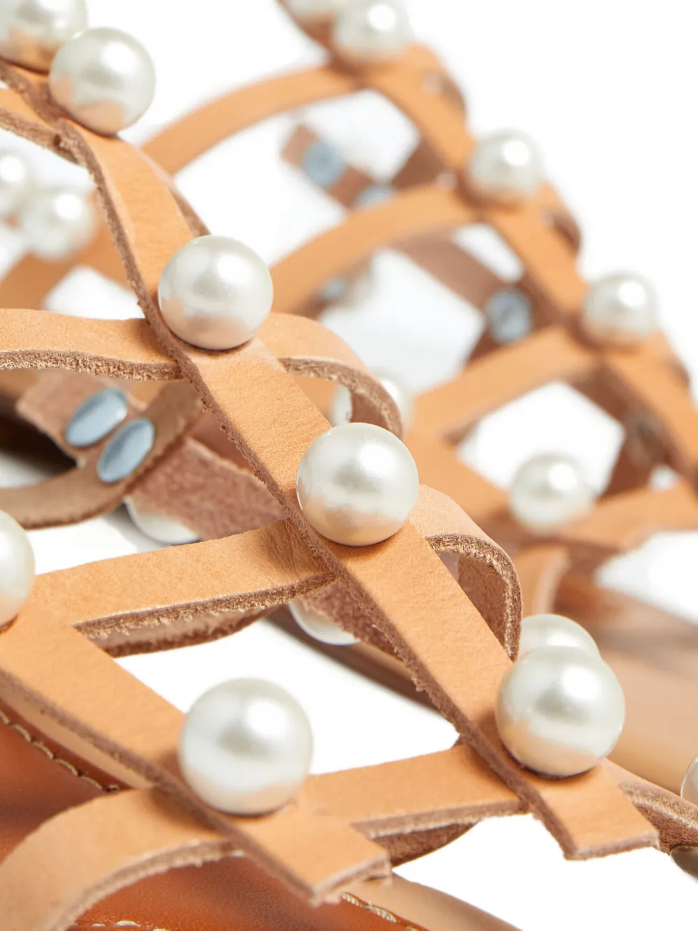  Elina Linardaki Dune Strappy Sandals - Neutrals 