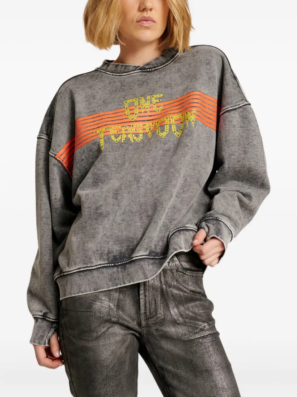 One Teaspoon sudadera con aplique del logo | Sudaderas | Image 2