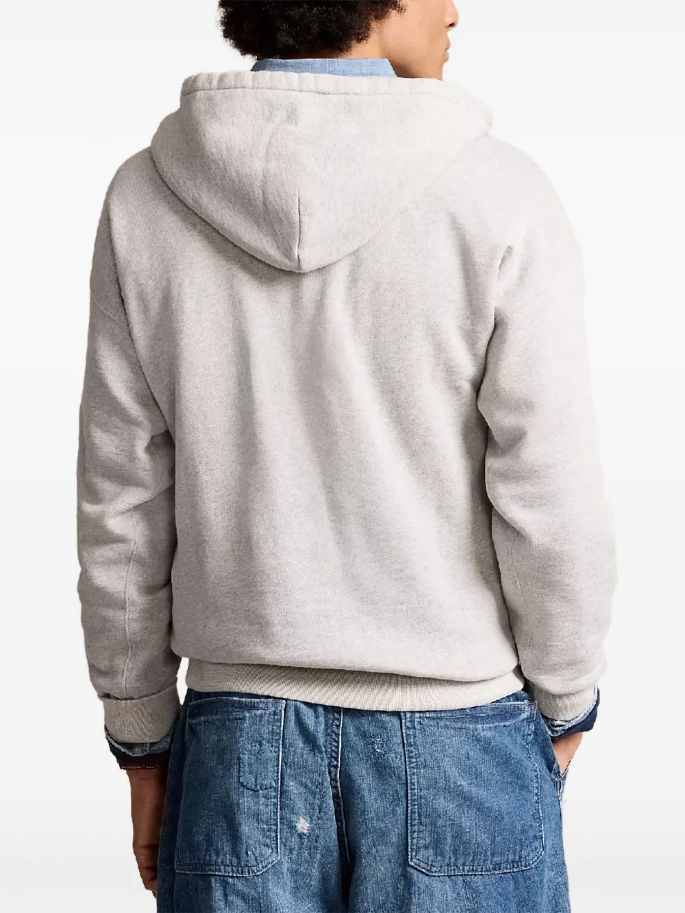 Polo Ralph Lauren Hoodie met trekkoord Grijs