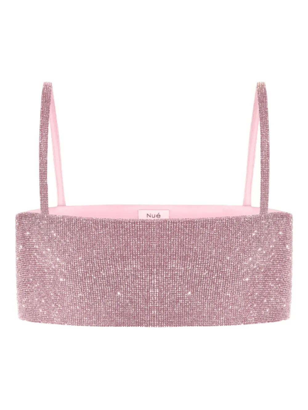 Nué Crystal-embellished Charlotte Top In Pink