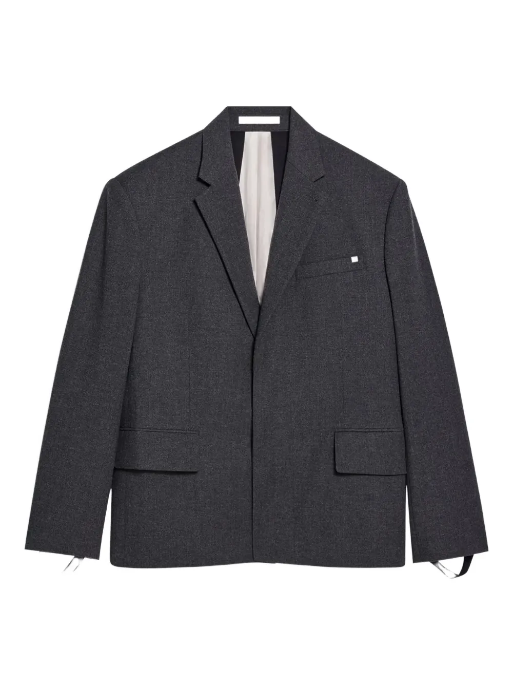 Helmut Lang single-breasted blazer | Grey | Image 1
