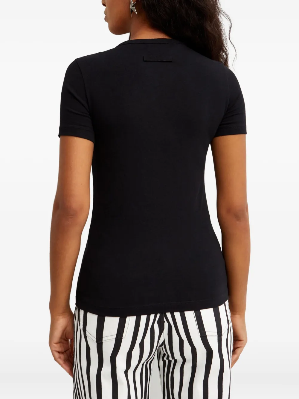 Jean Paul Gaultier The Black Gaultier T-shirt In Black