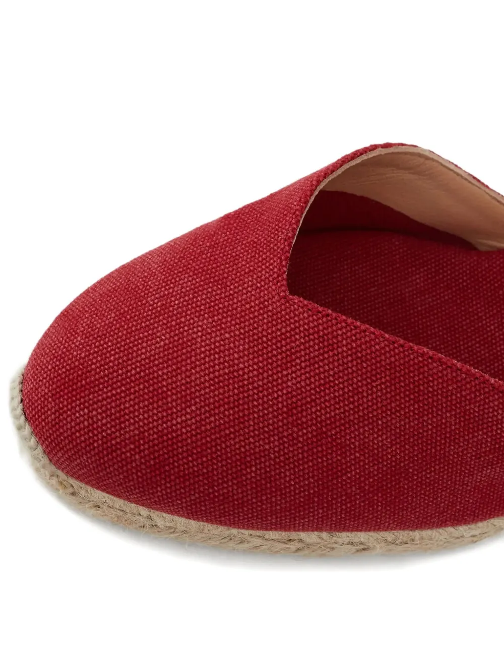 Castaã±er 90mm Chiara Wedge Espadrille In Red