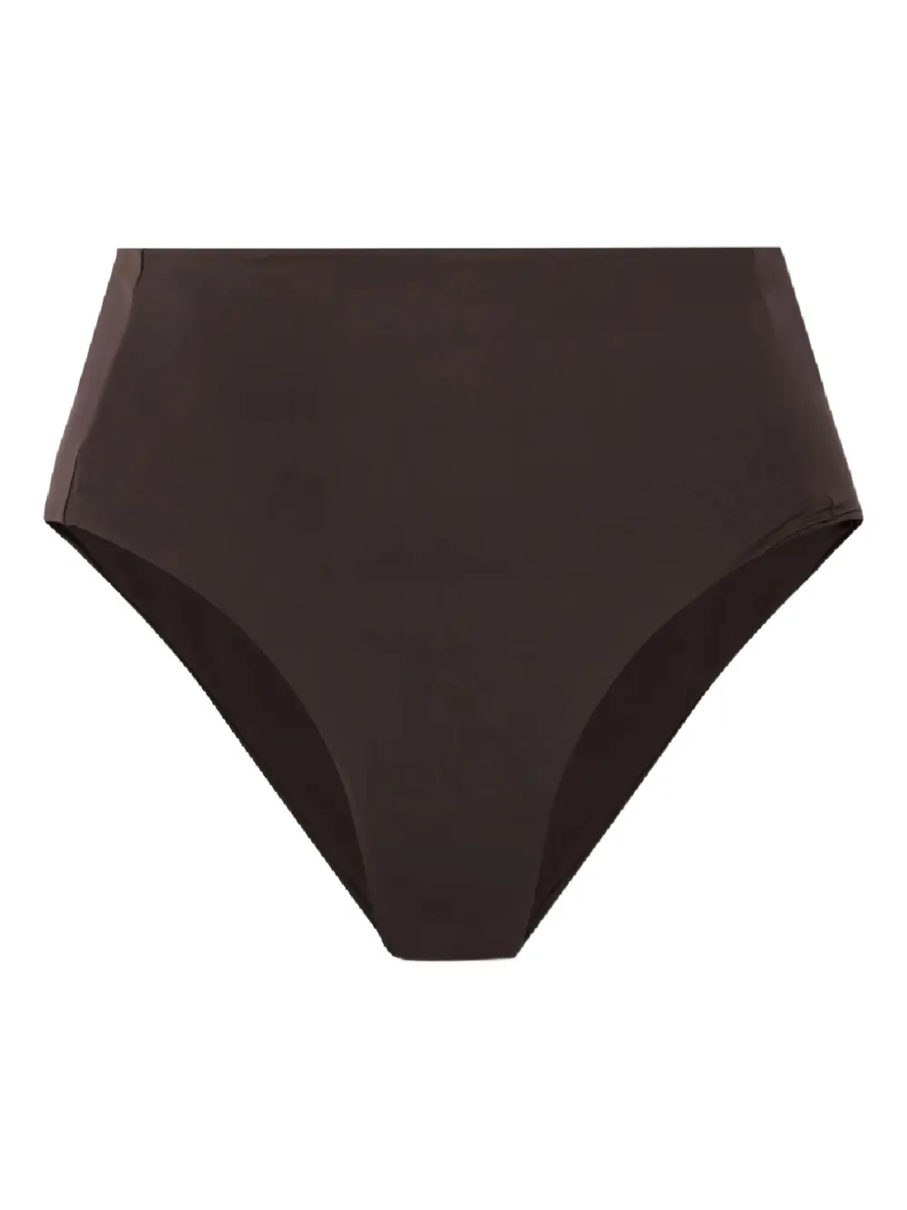 Max Mara Sabina High-rise Bikini Briefs In Brown