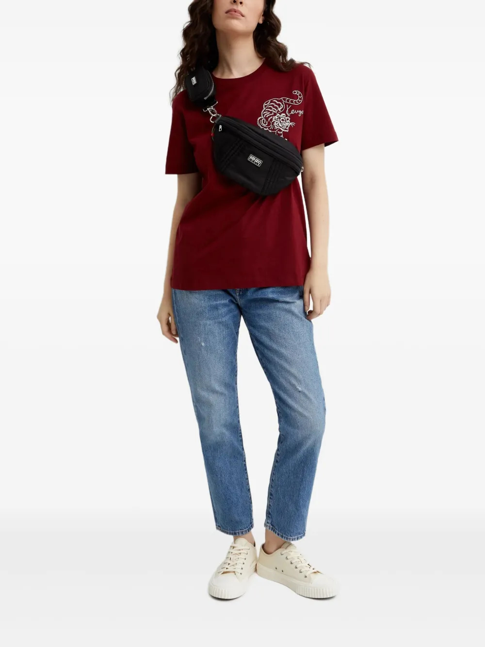 Kenzo playera con tigre bordado | Playeras y jerséis | Image 2