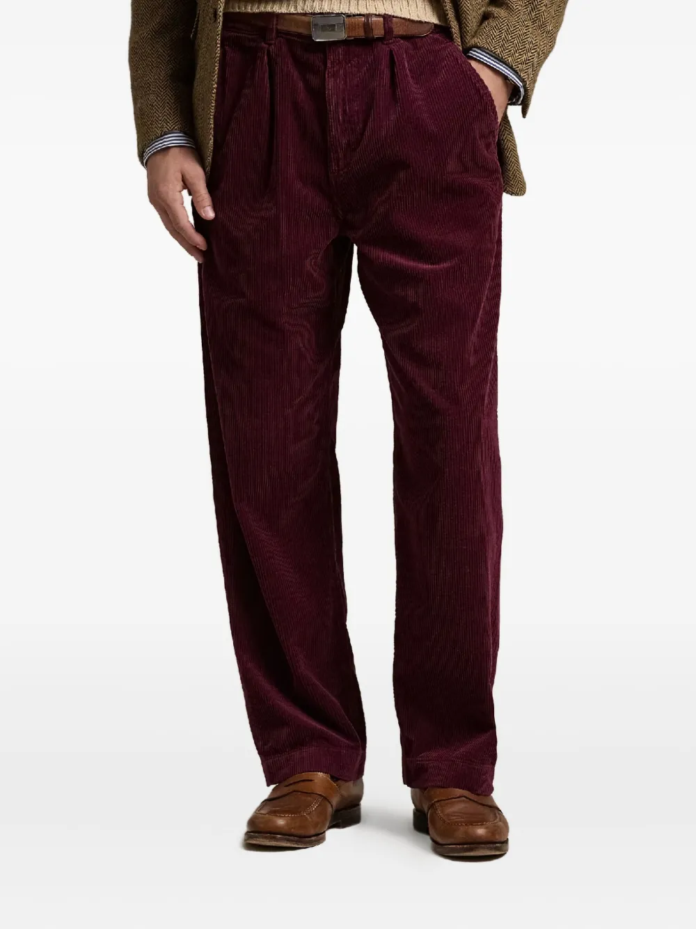 Polo Ralph Lauren Ribfluwelen broek Rood