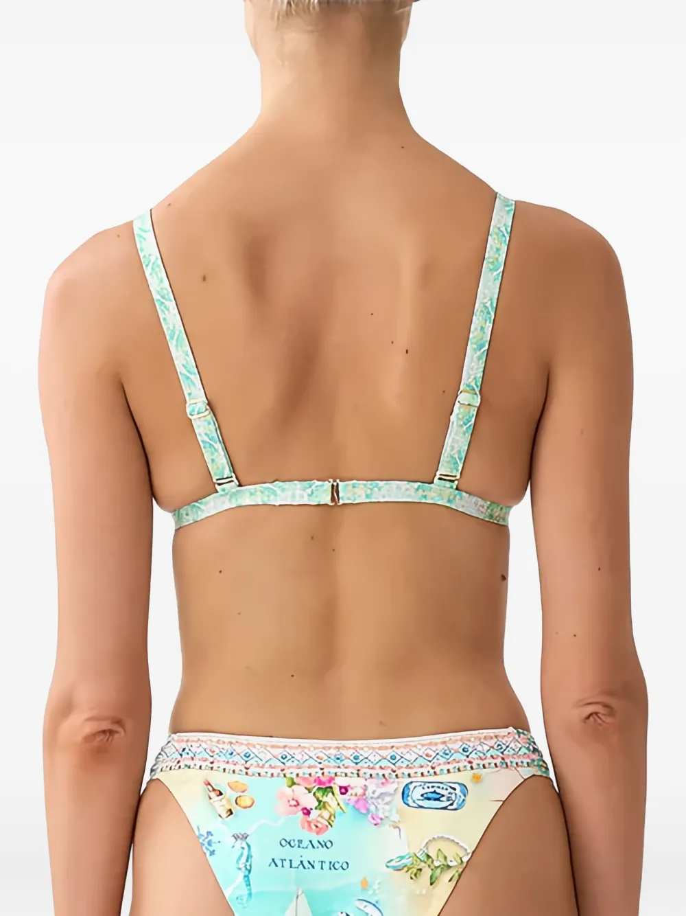 Camilla Just Coasting bikinitop Groen