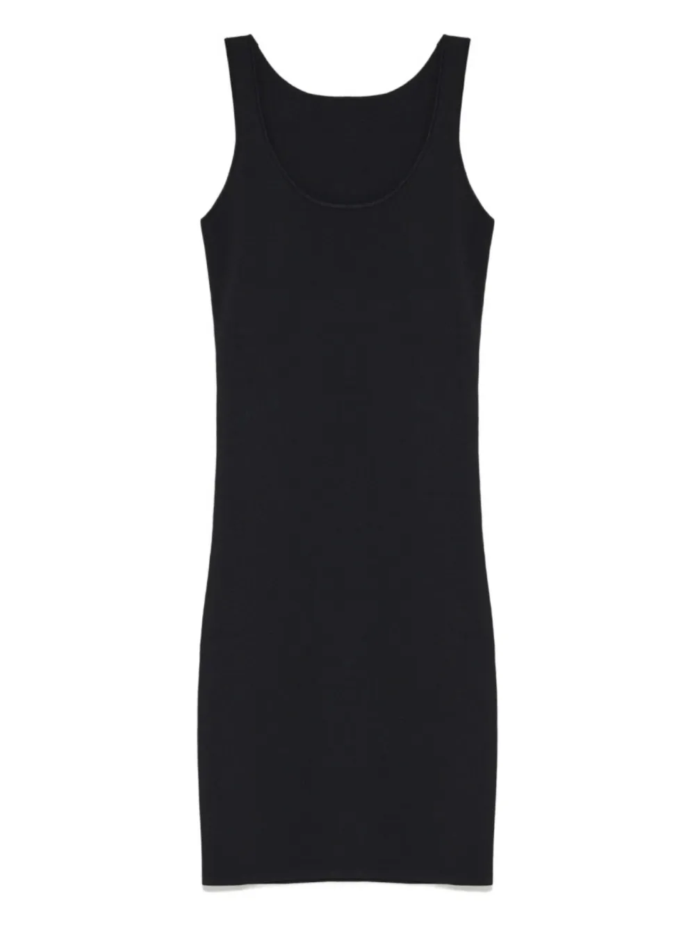 Yves Salomon Cut-out High-neck Midi Dress In Black