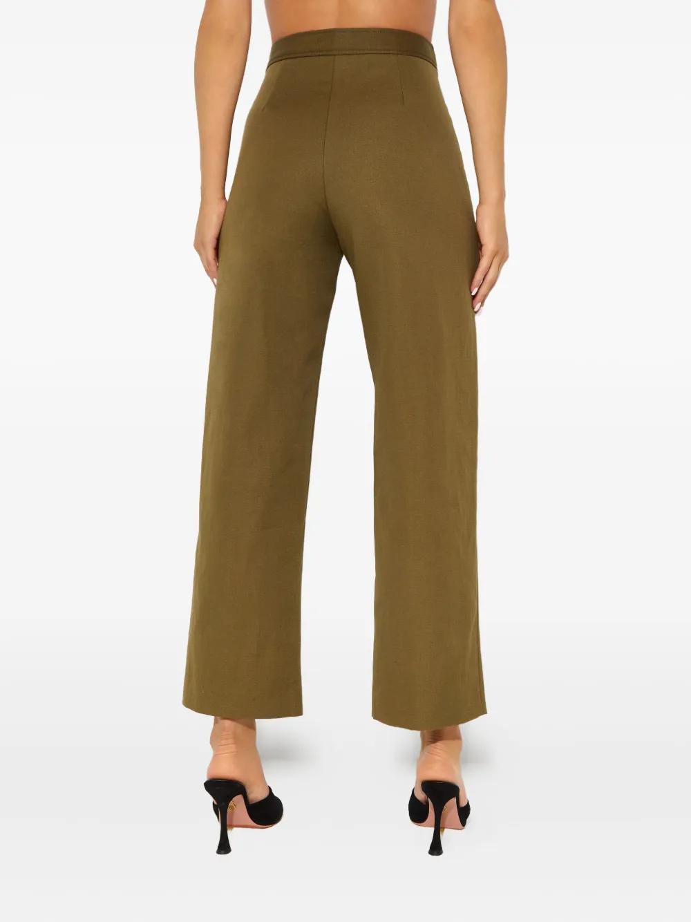 Fay Cropped broek - Groen