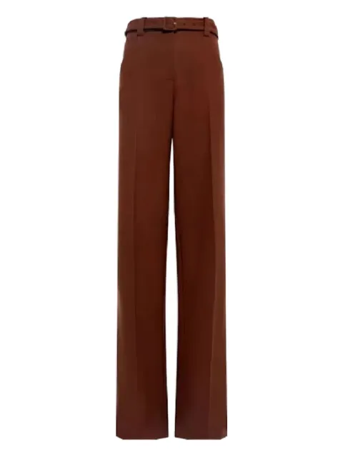 Gabriela Hearst Norman belted-waist trousers