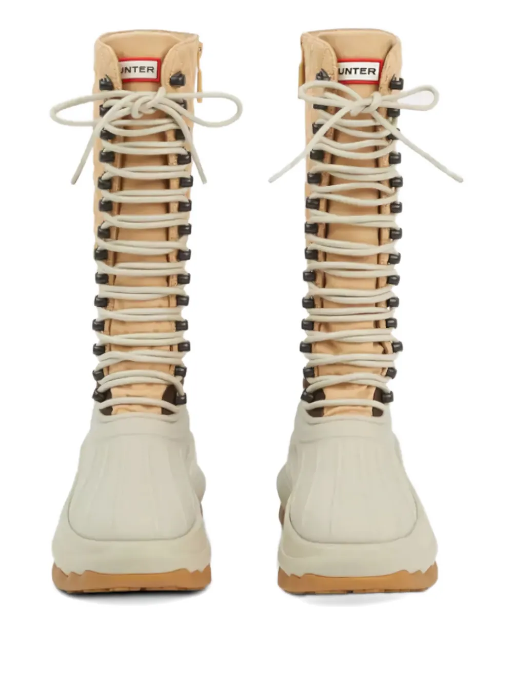 Kenzo x Hunter laarzen met gewatteerd patroon Beige