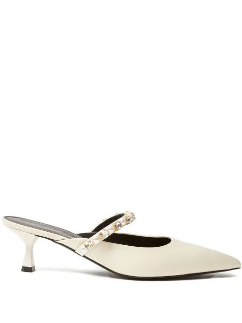 Stella McCartney pearl-embellished heeled sandals