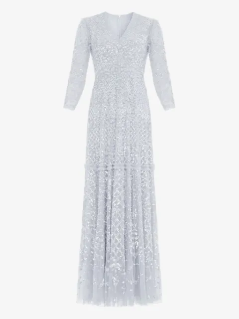 Needle & Thread Isabella sequinned maxi dress