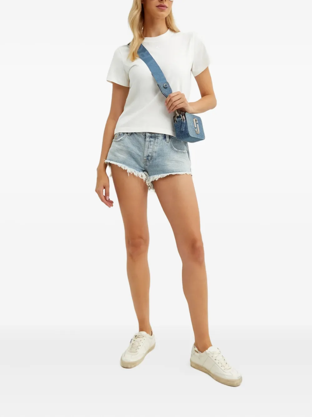 One Teaspoon short frangé à taille basse | Minishorts | Image 2