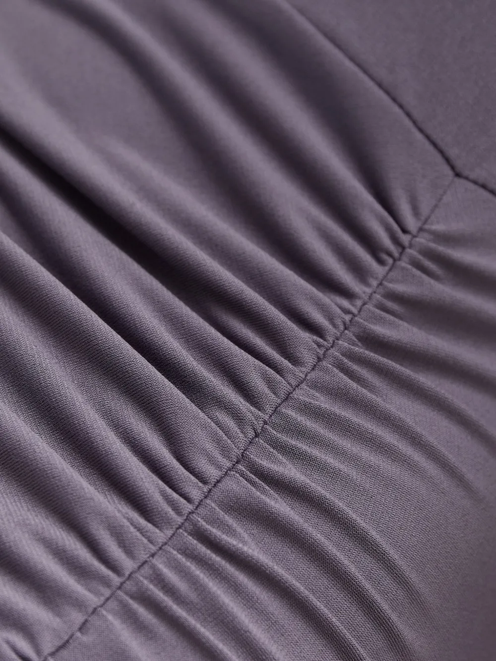 Hervé Léger Asymmetrische maxi-jurk Grijs