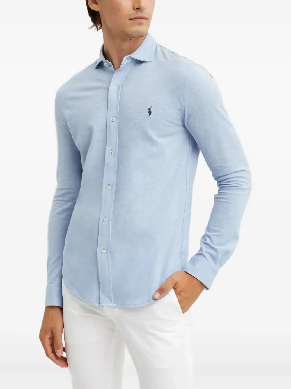 Polo Ralph Lauren Polo Pony overhemd met knopen Blauw