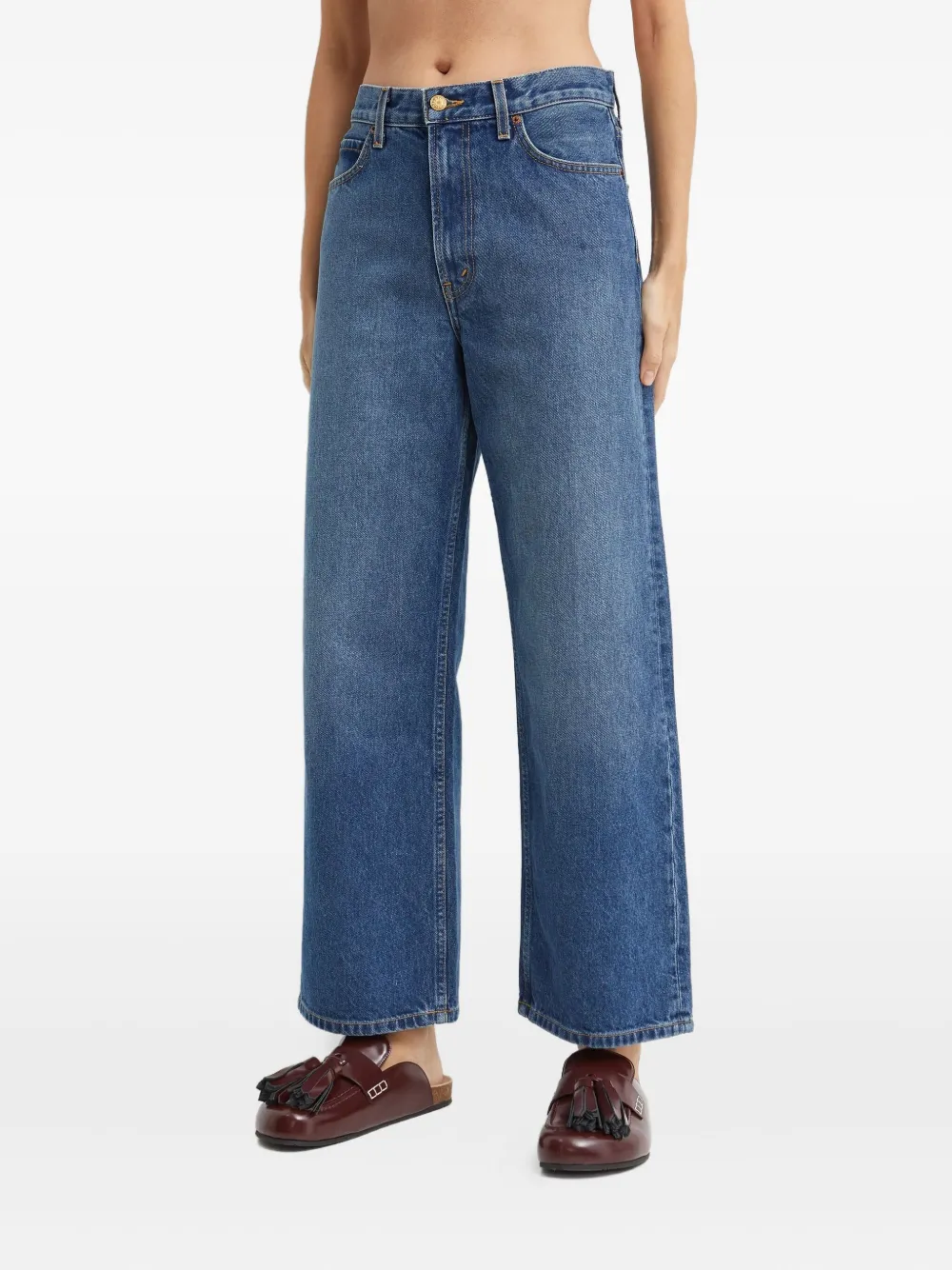 B Sides Elissa Cotton Jeans In Blue