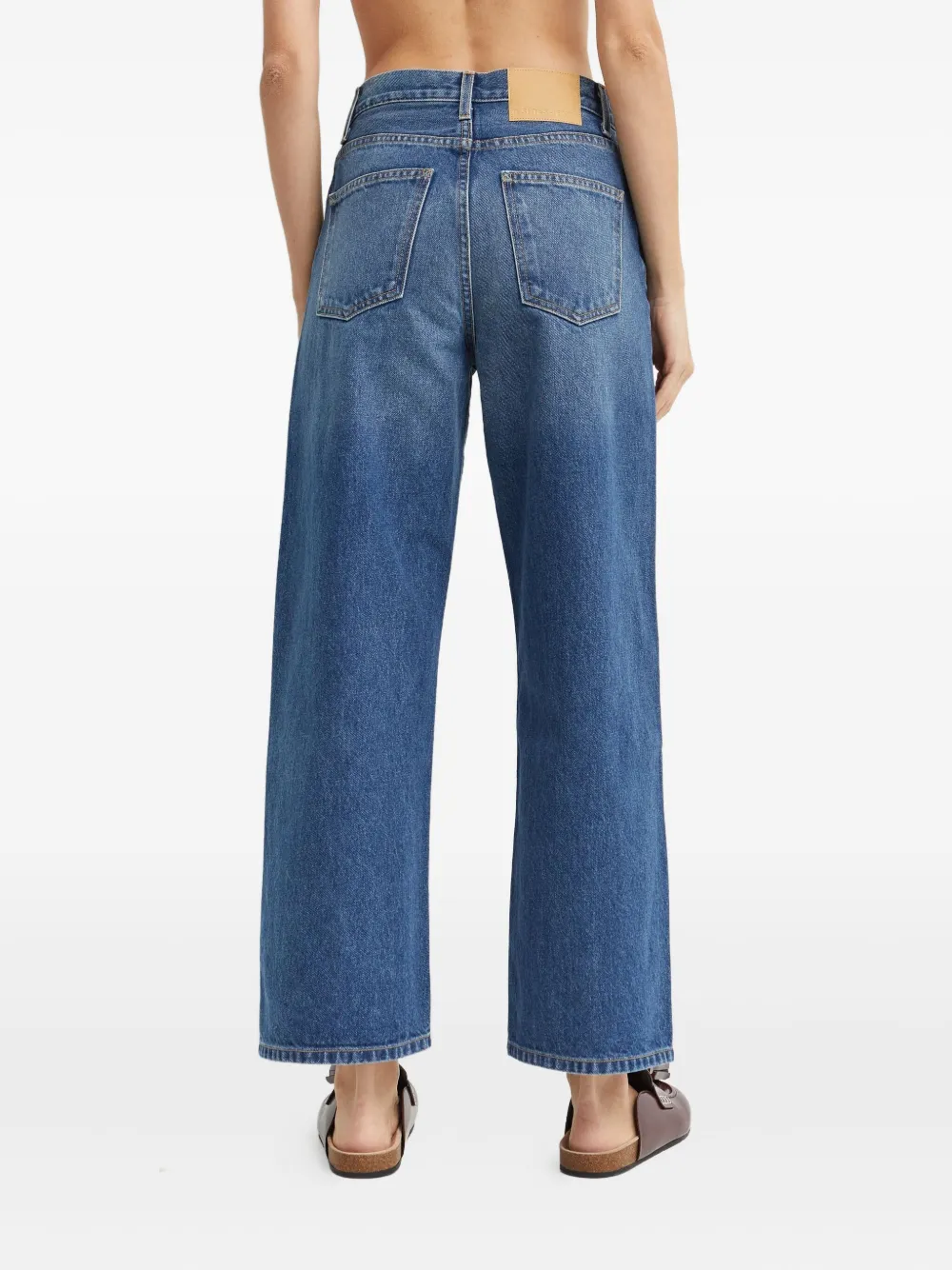 B Sides Elissa Cotton Jeans In Blue