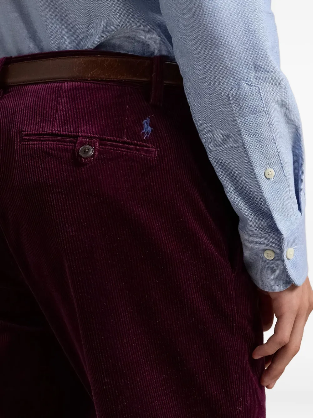 Polo Ralph Lauren Ribfluwelen broek Rood