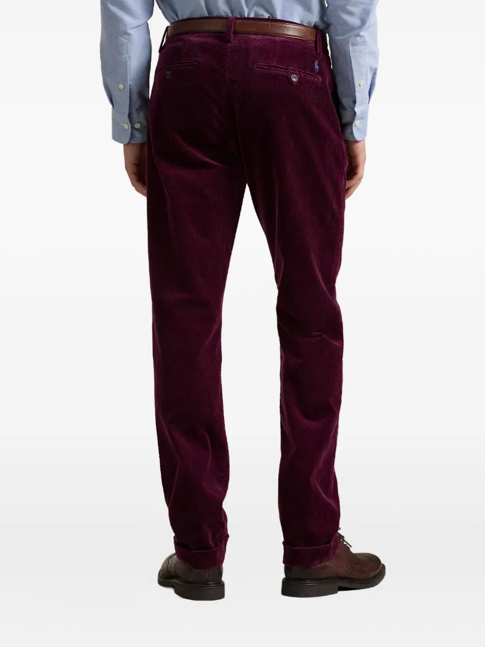 Polo Ralph Lauren Ribfluwelen broek Rood