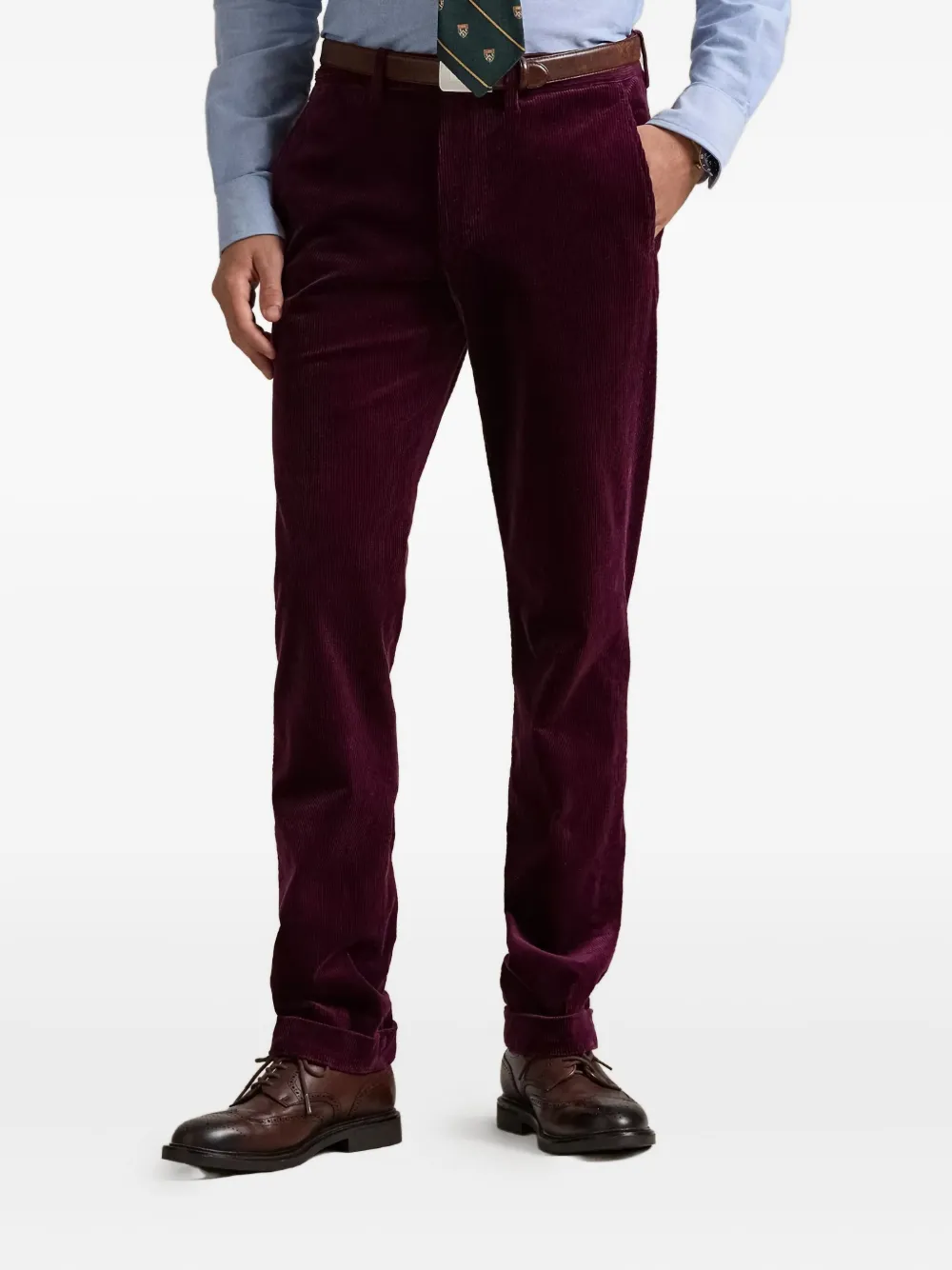 Polo Ralph Lauren Ribfluwelen broek Rood