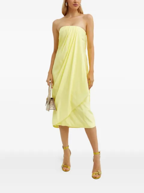 GAUGE81 Onna draped midi dress