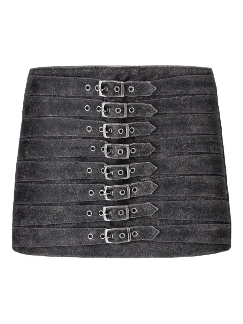 Manokhi Dita buckle-embellished skirt