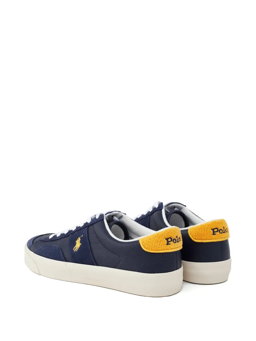 Polo Ralph Lauren Logo Sneakers In Black