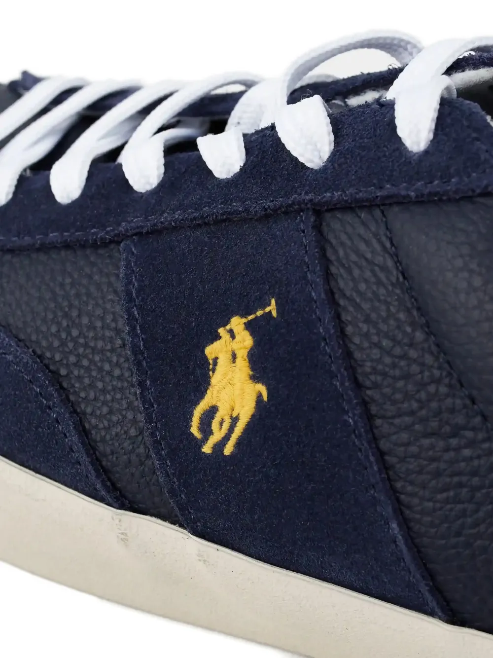 Polo Ralph Lauren Logo Sneakers In Black