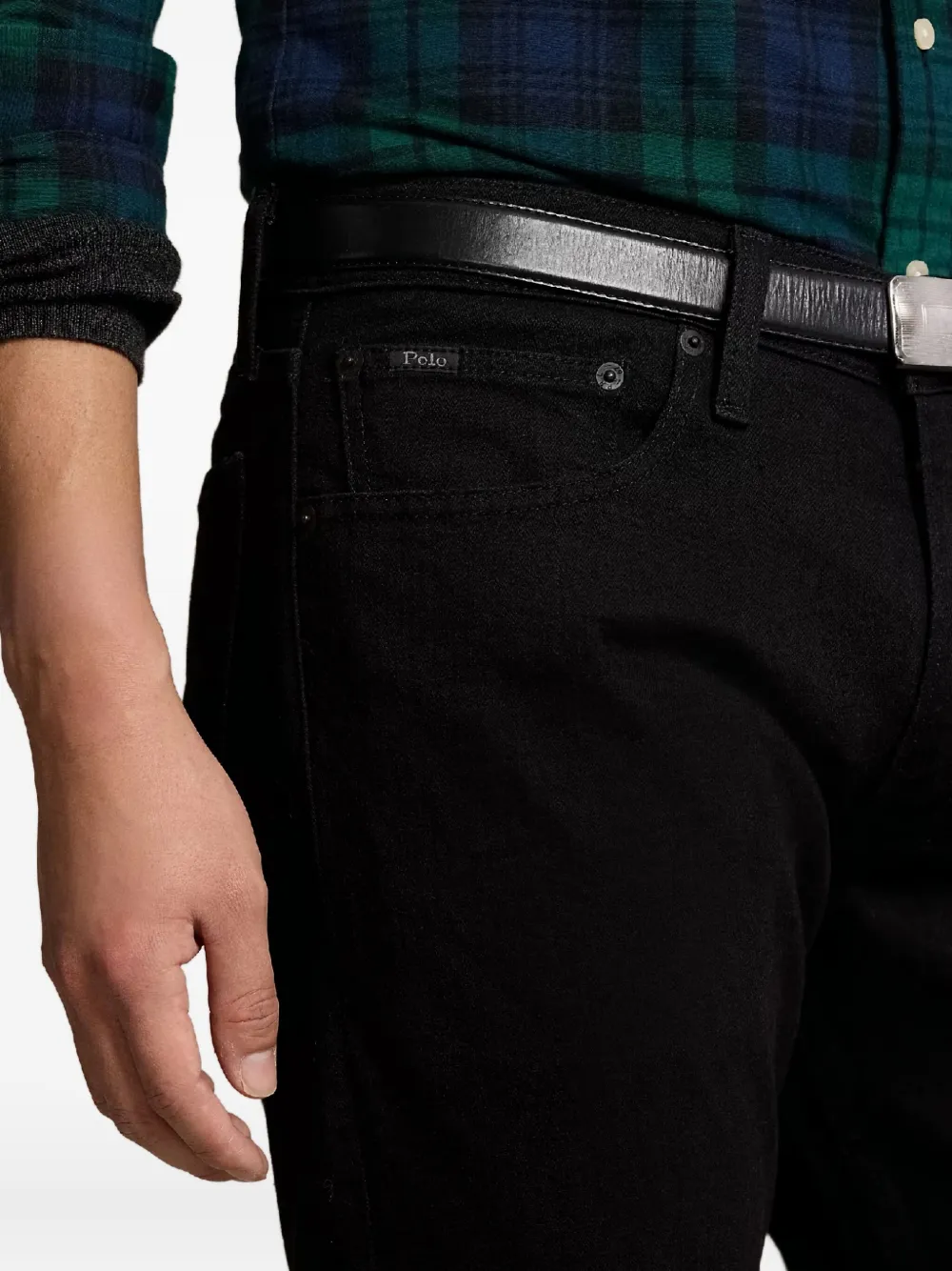 Polo Ralph Lauren Sullivan broek met vijf zakken Zwart