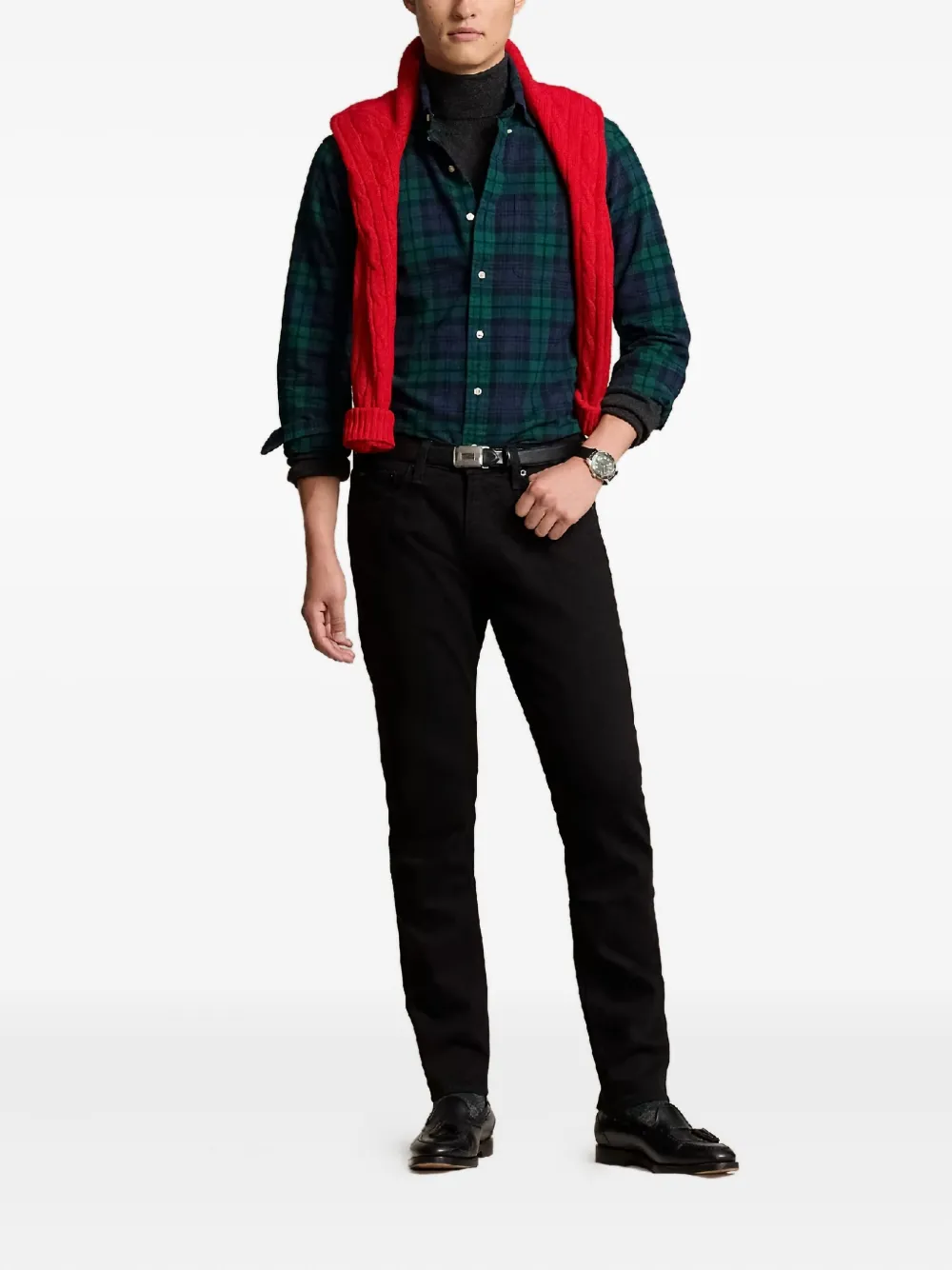 Polo Ralph Lauren Sullivan broek met vijf zakken Zwart