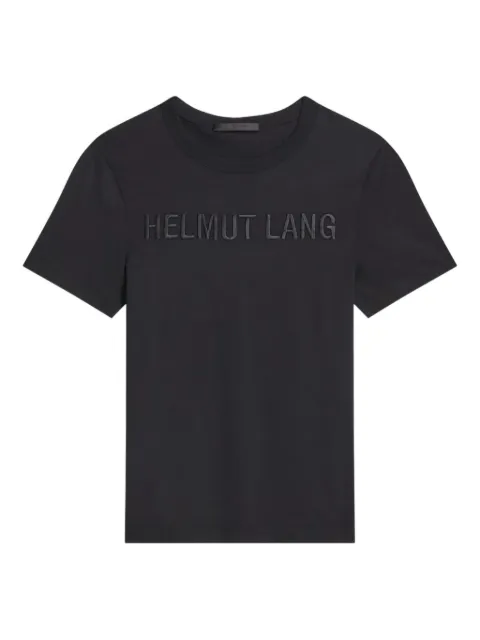Helmut Lang playera con detalle del logo