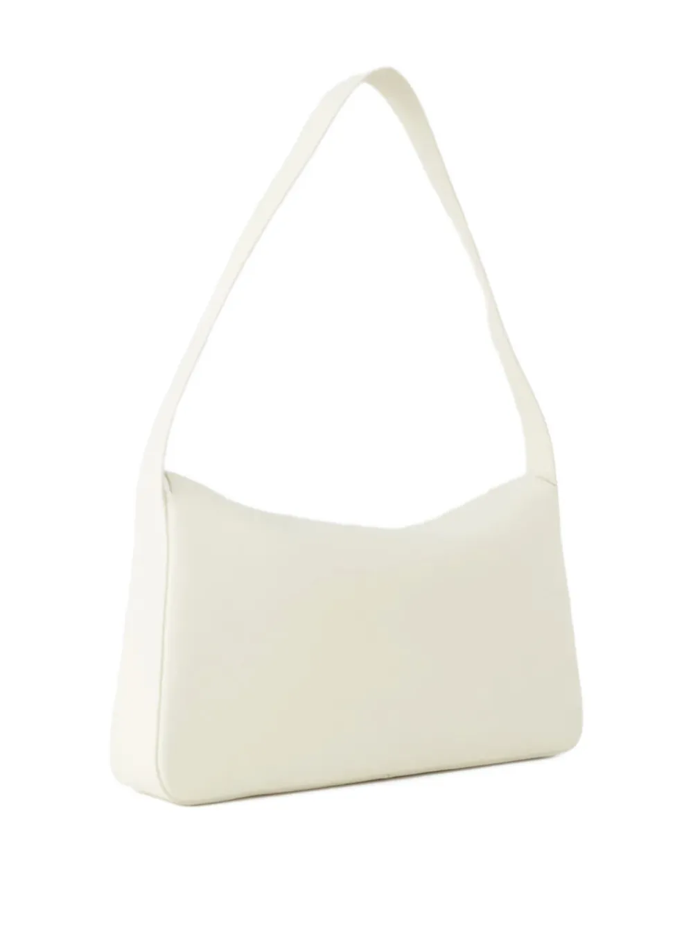 Aesther Ekme Soft Leather Shoulder Bag In White