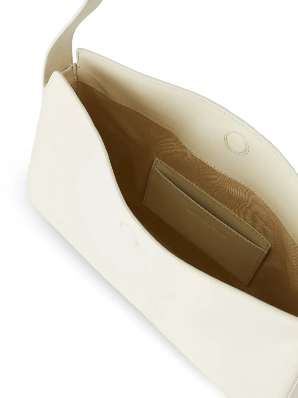 Aesther Ekme Soft leren schoudertas Beige