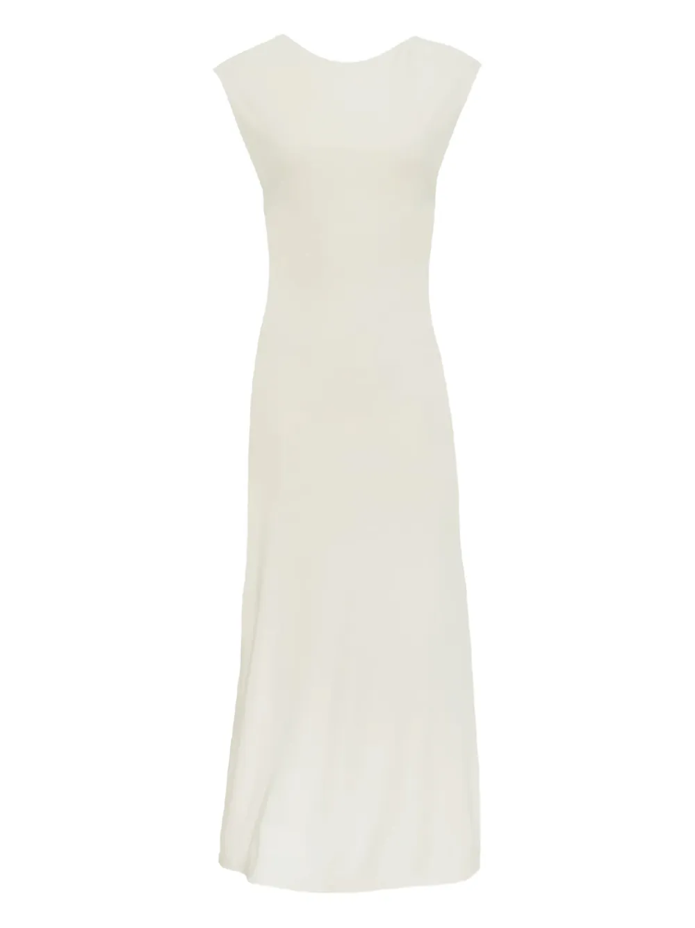 Aya Muse boat-neck midi dress - Bianco