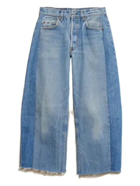 B SIDES Jeans con orlo sfrangiato