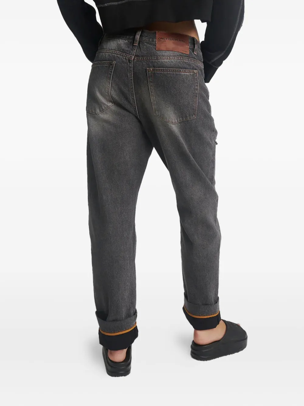 One Teaspoon Bandit Jeans In Gray