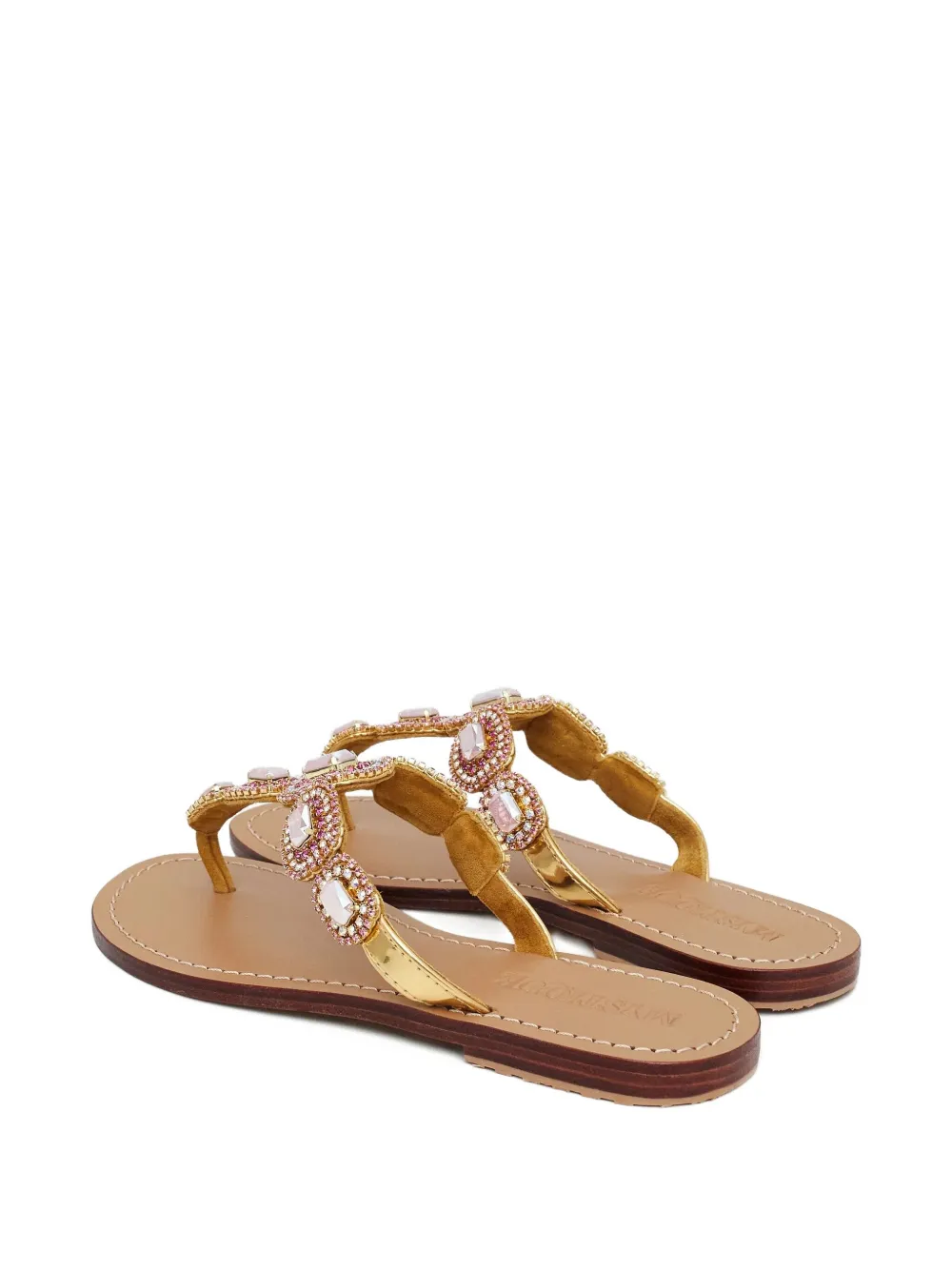 Mystique Crystal-embellished Sandals In Multi
