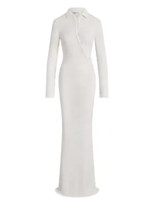 sachin and babi light blue dress Aya Muse - Vao wool-blend maxi dress main image 0