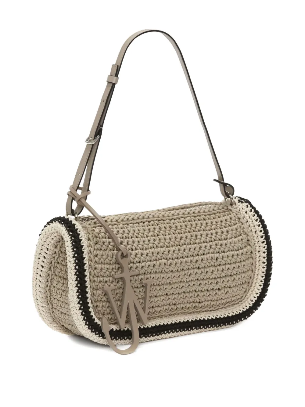 JW Anderson Bumper-15 gehaakte shopper Beige