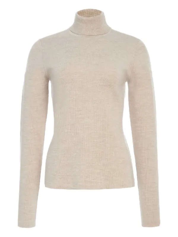Gabriela Hearst May Roll-neck Sweater in Neutrals
