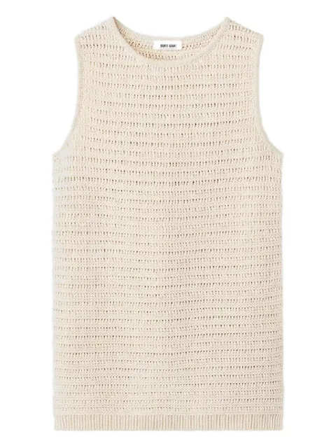 Soft Goat sleeveless mini dress